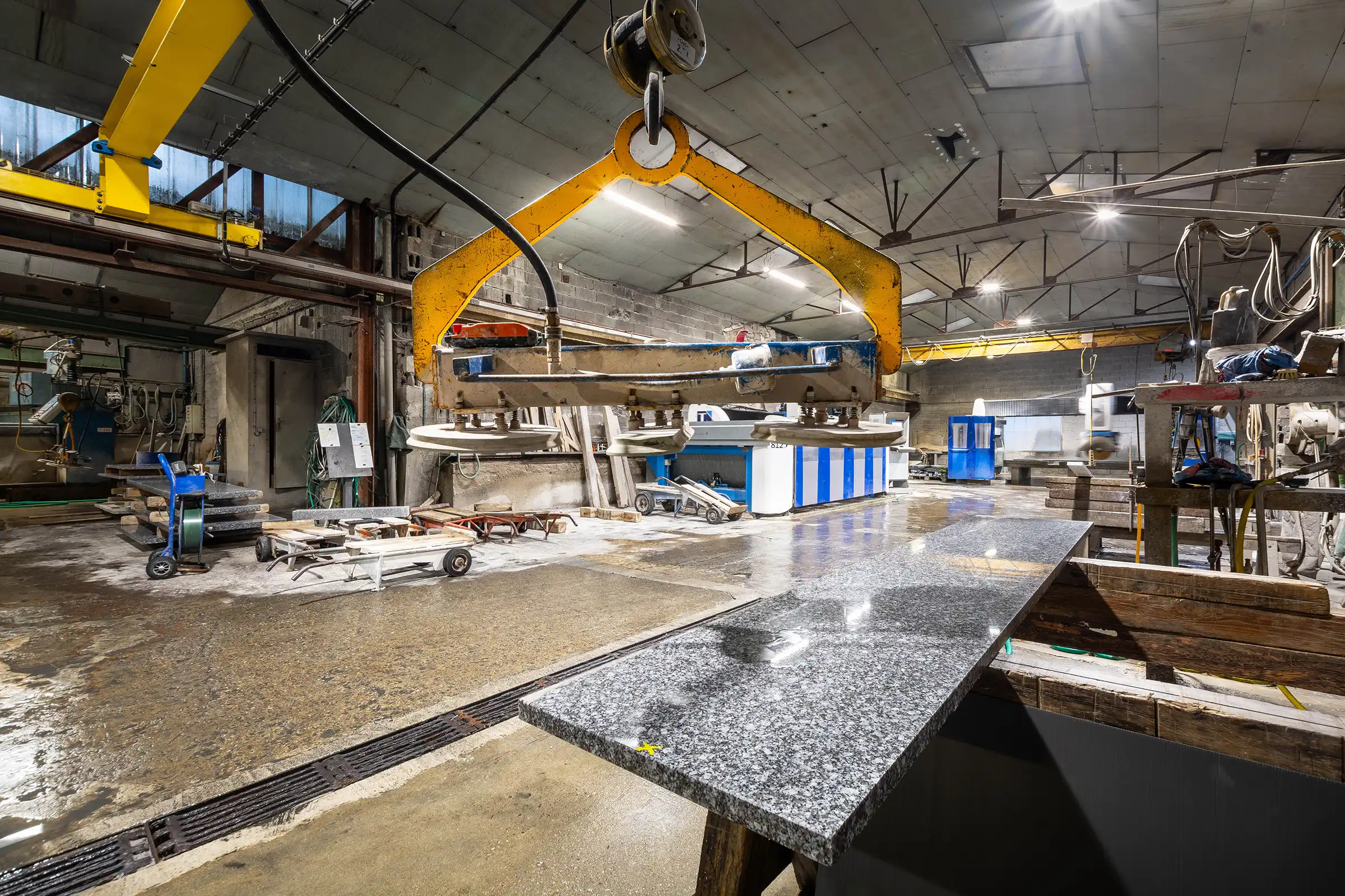 Projets en granit sur mesure